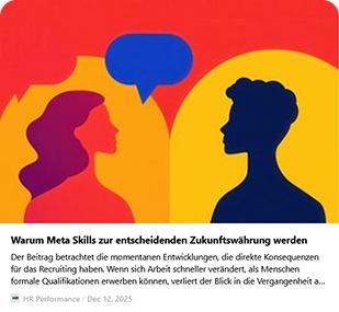 Artikelvorschau: Warum Meta Skills zur entscheidenden Zukunftswährung werden – HR Performance